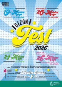BIZAN Fest celebrará en mayo y junio su quinta edición